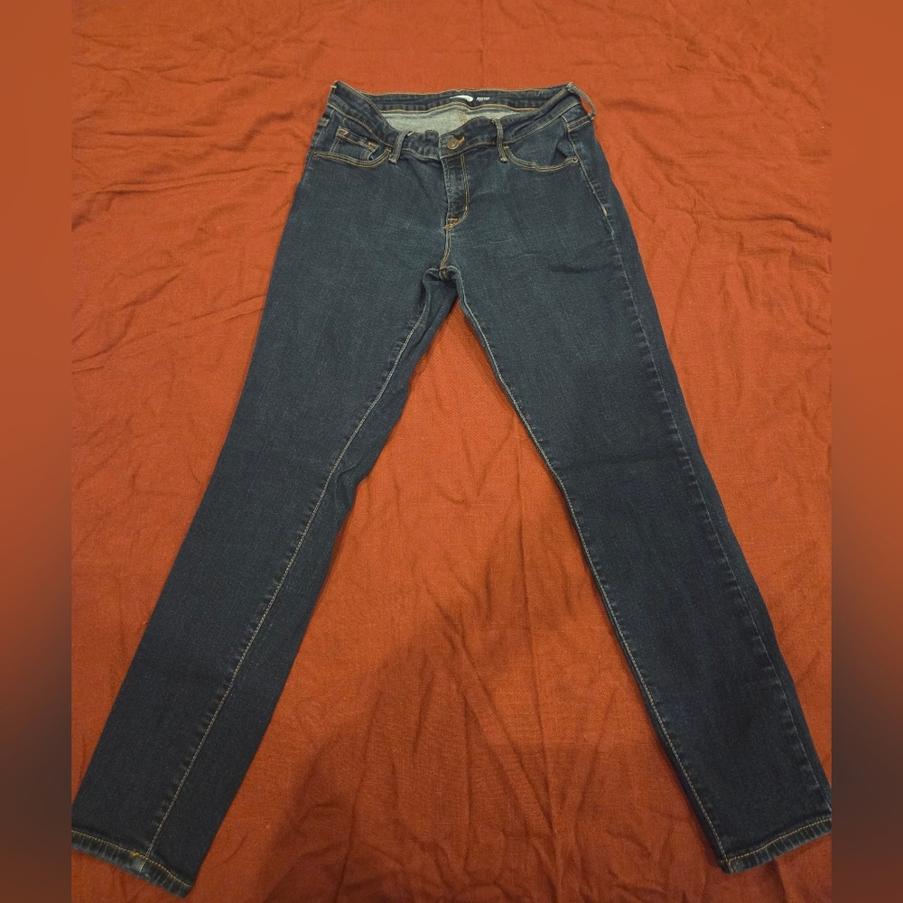 Old Navy Rockstar Super Skinny Low Rise Jeans, Size 12
